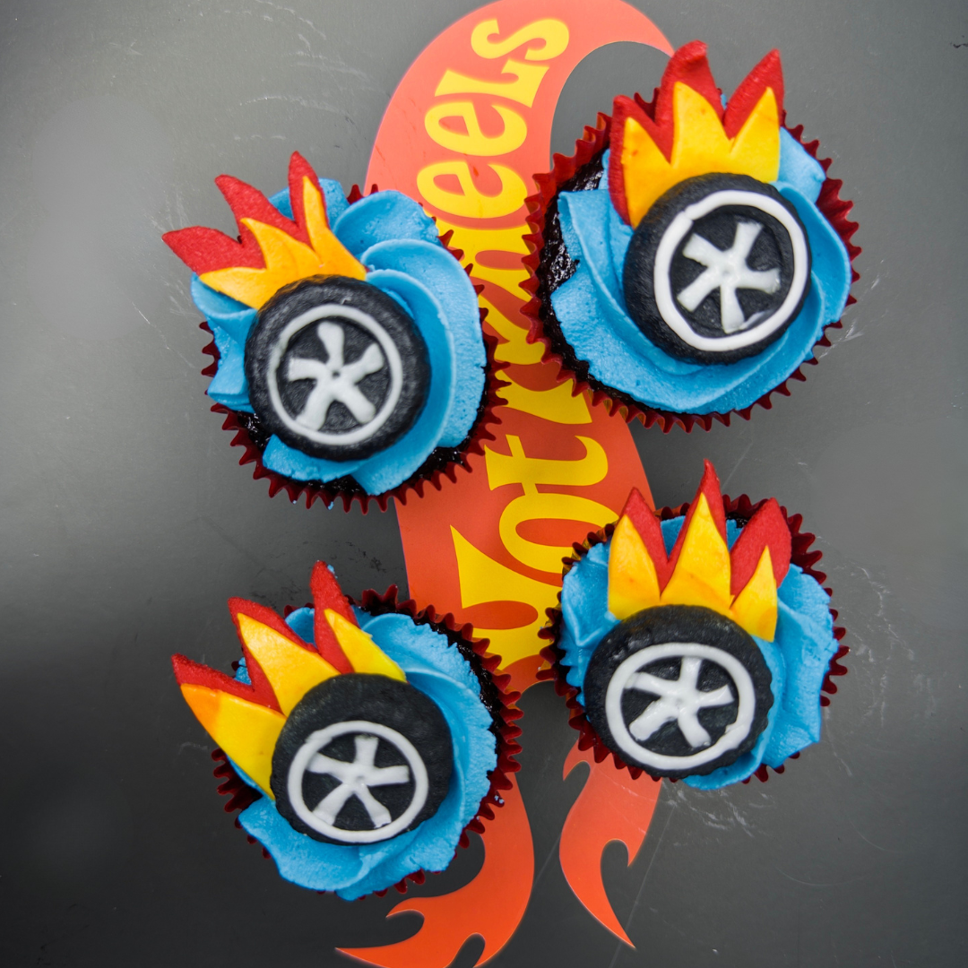 MINI CUPCAKES EDICIÓN HOTWHEELS