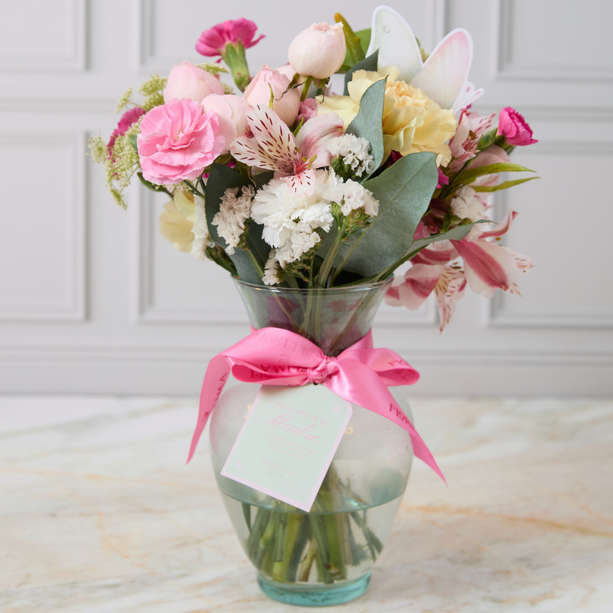 Esencia de Mamá - rosas inglesas, y flores mixtas