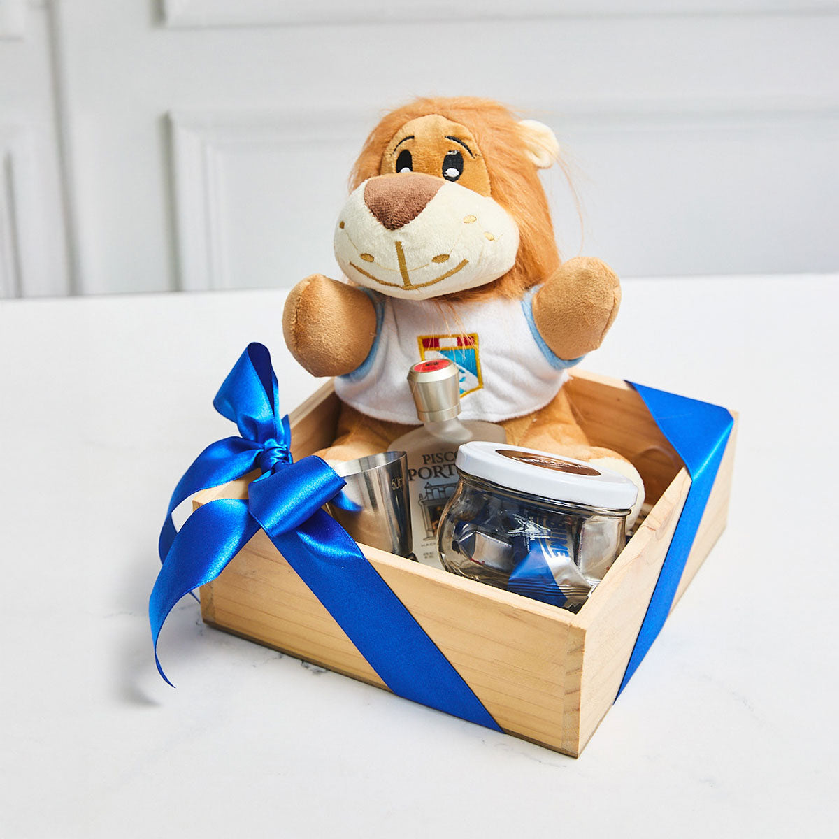 Box León Cristal - Regalo para Papá