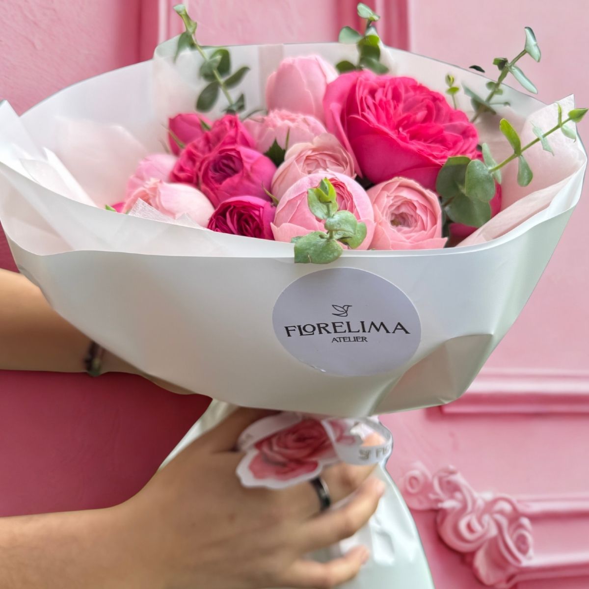 Ramo peonias love! ❤️ (Rosas inglesas)