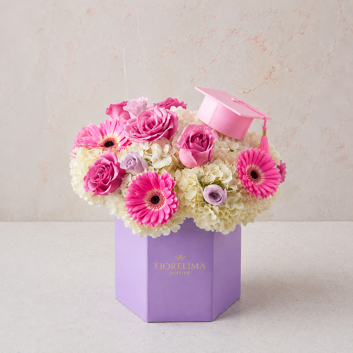 Box Lili - Flores Moradas