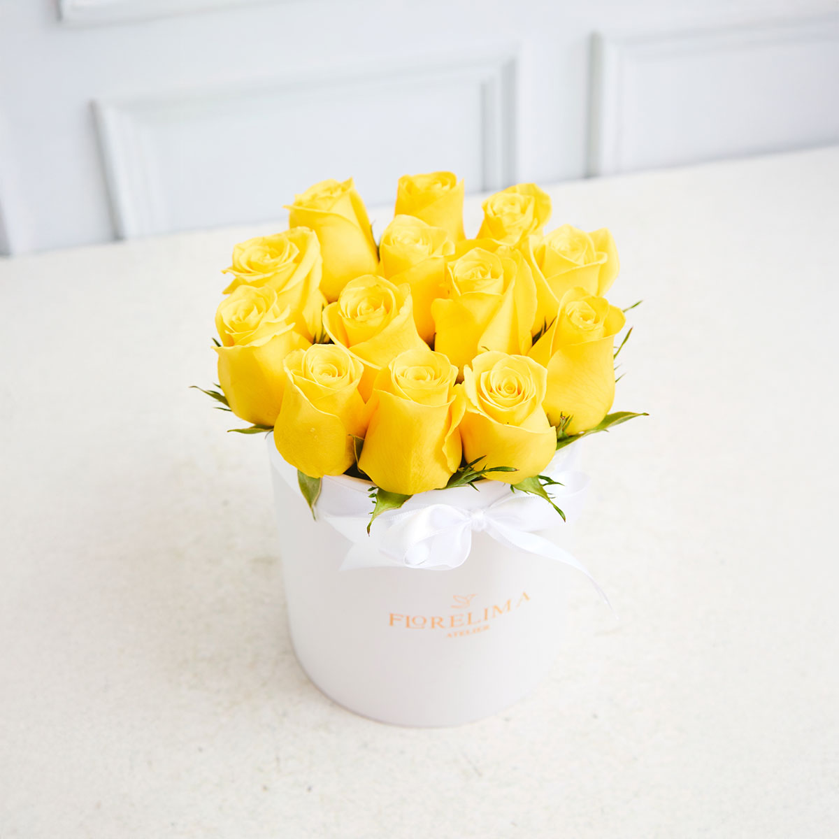 Mini Box Primaveral - rosas amarillas