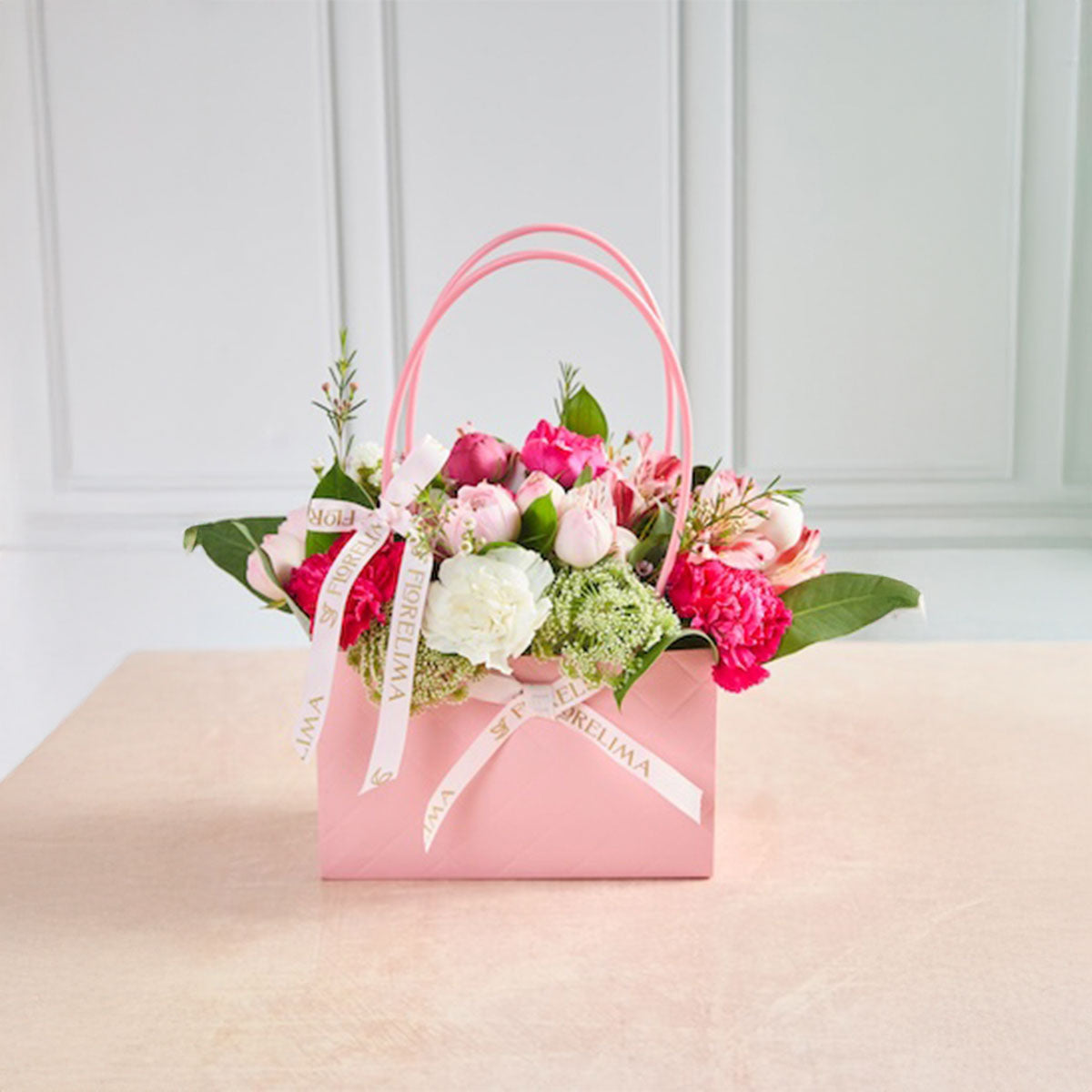 Box cartera rosada