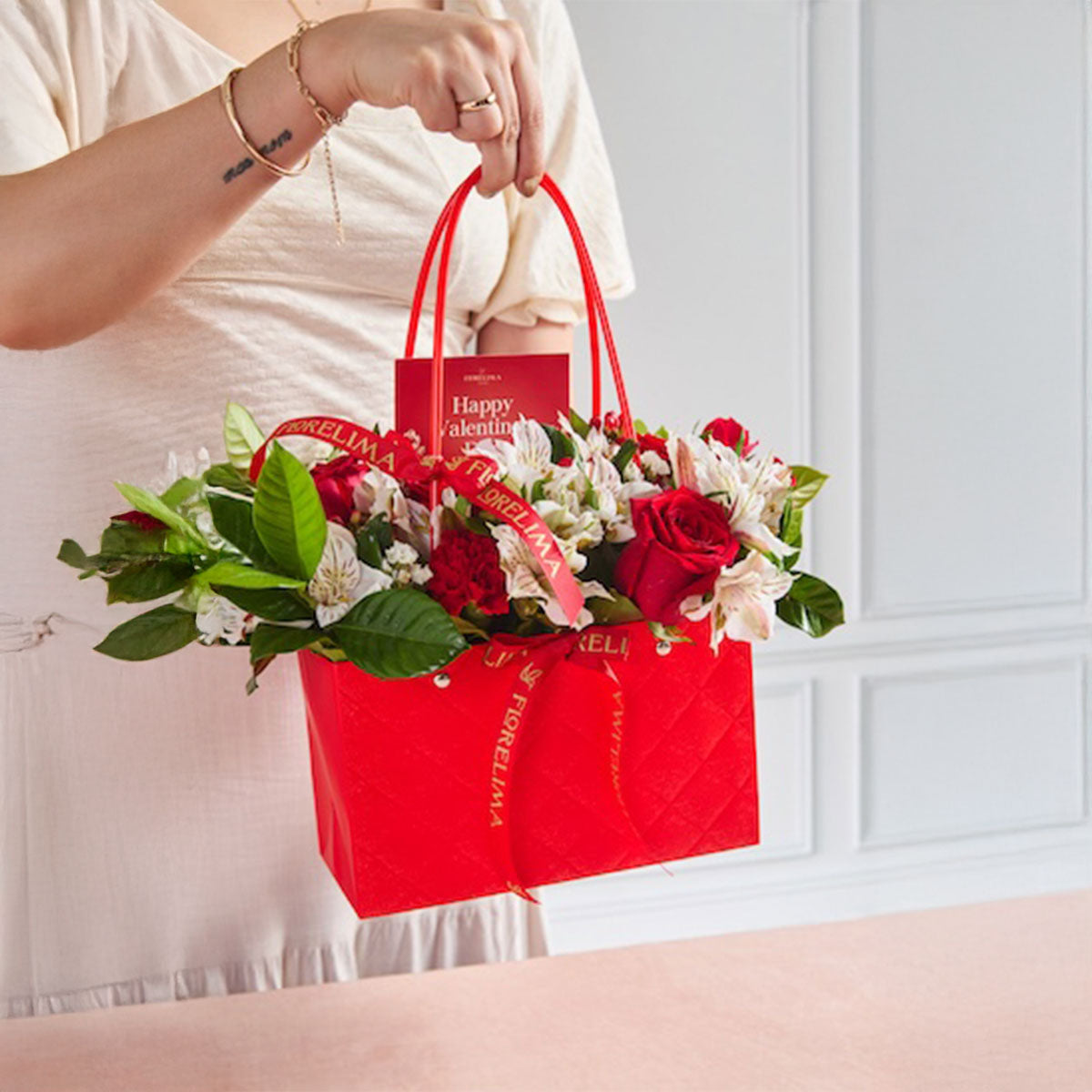 Box cartera roja