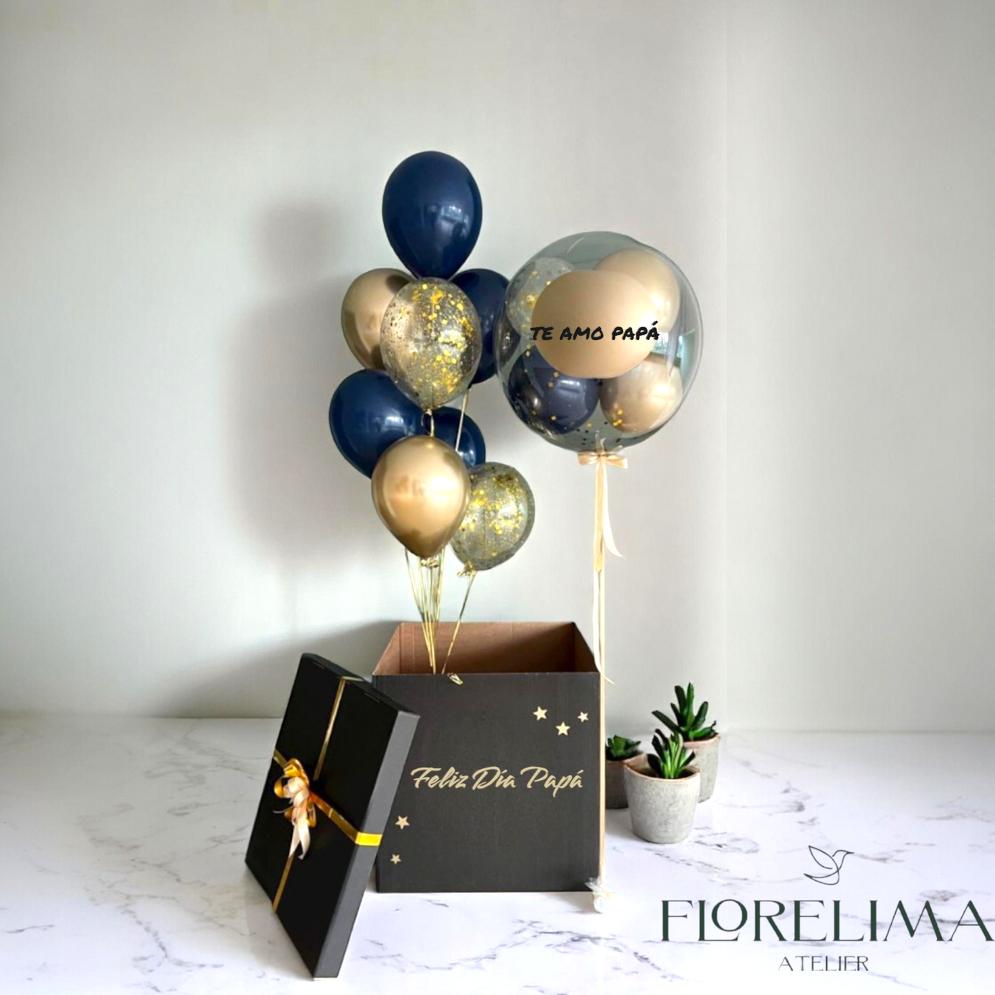 Bouquet de Globos Te Amo Papá