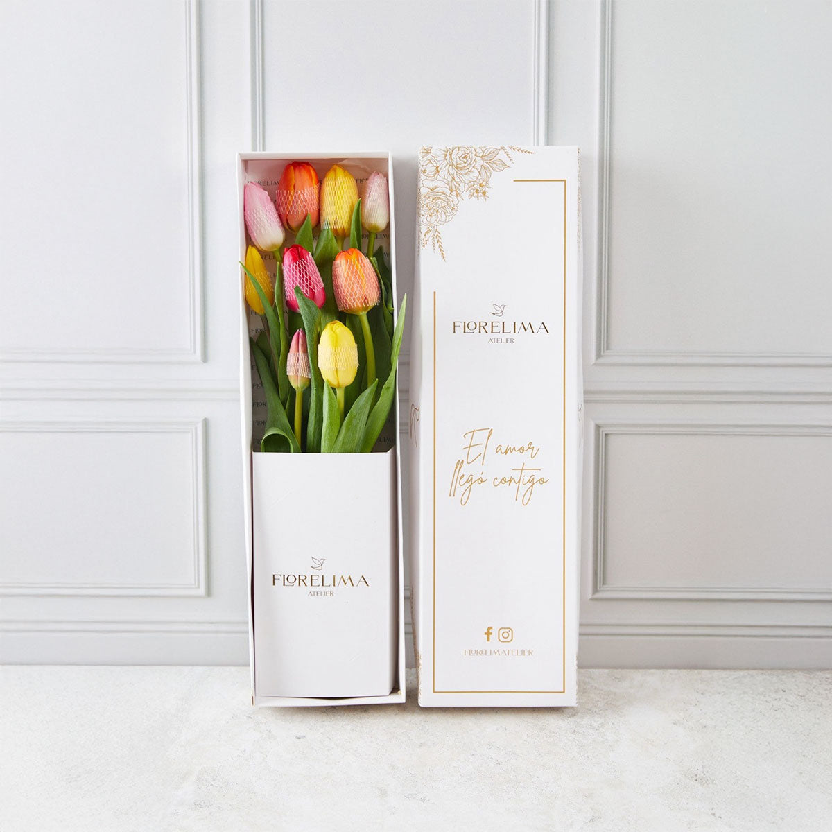 Caja 10 Tulipanes
