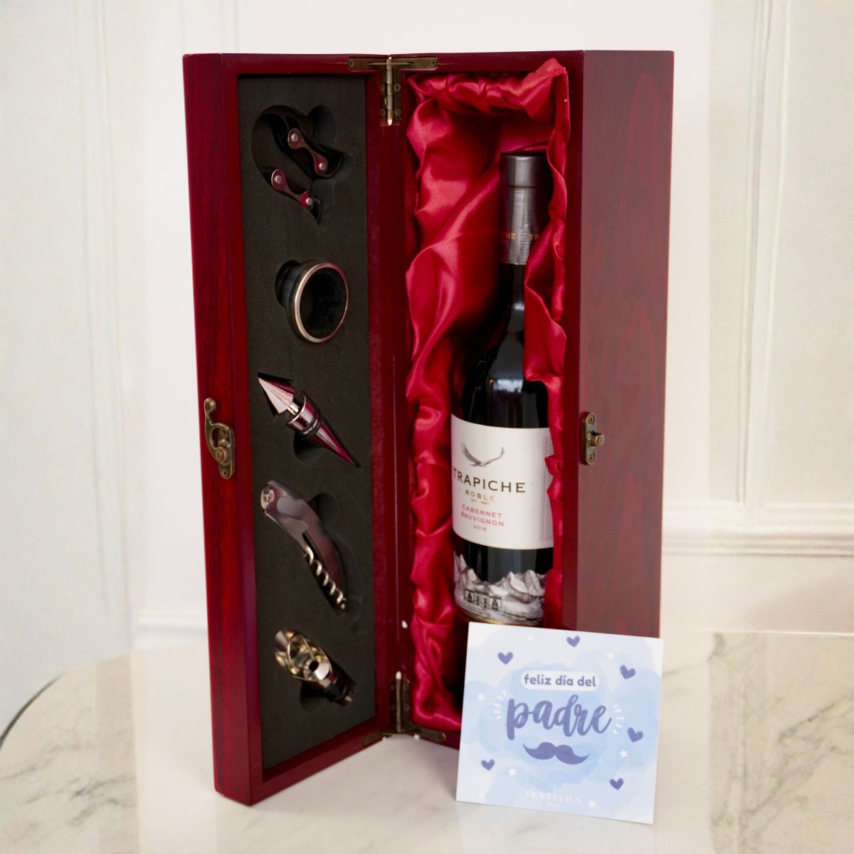 Caja Vino Trapiche Premium Para Papá
