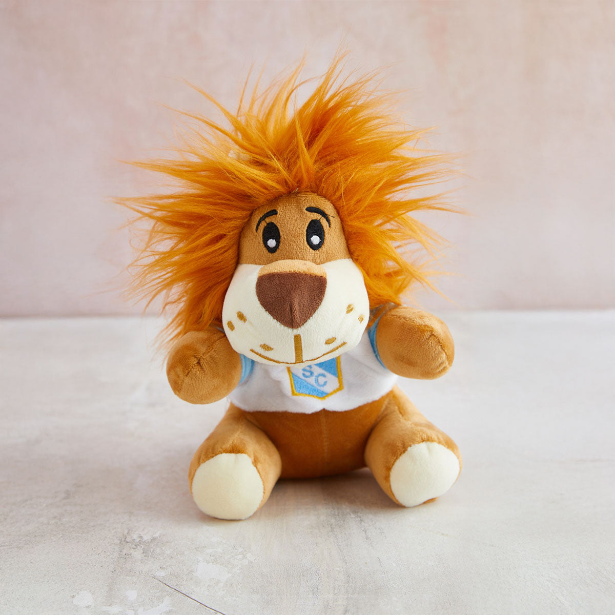 Peluche León Futbolero Cristal