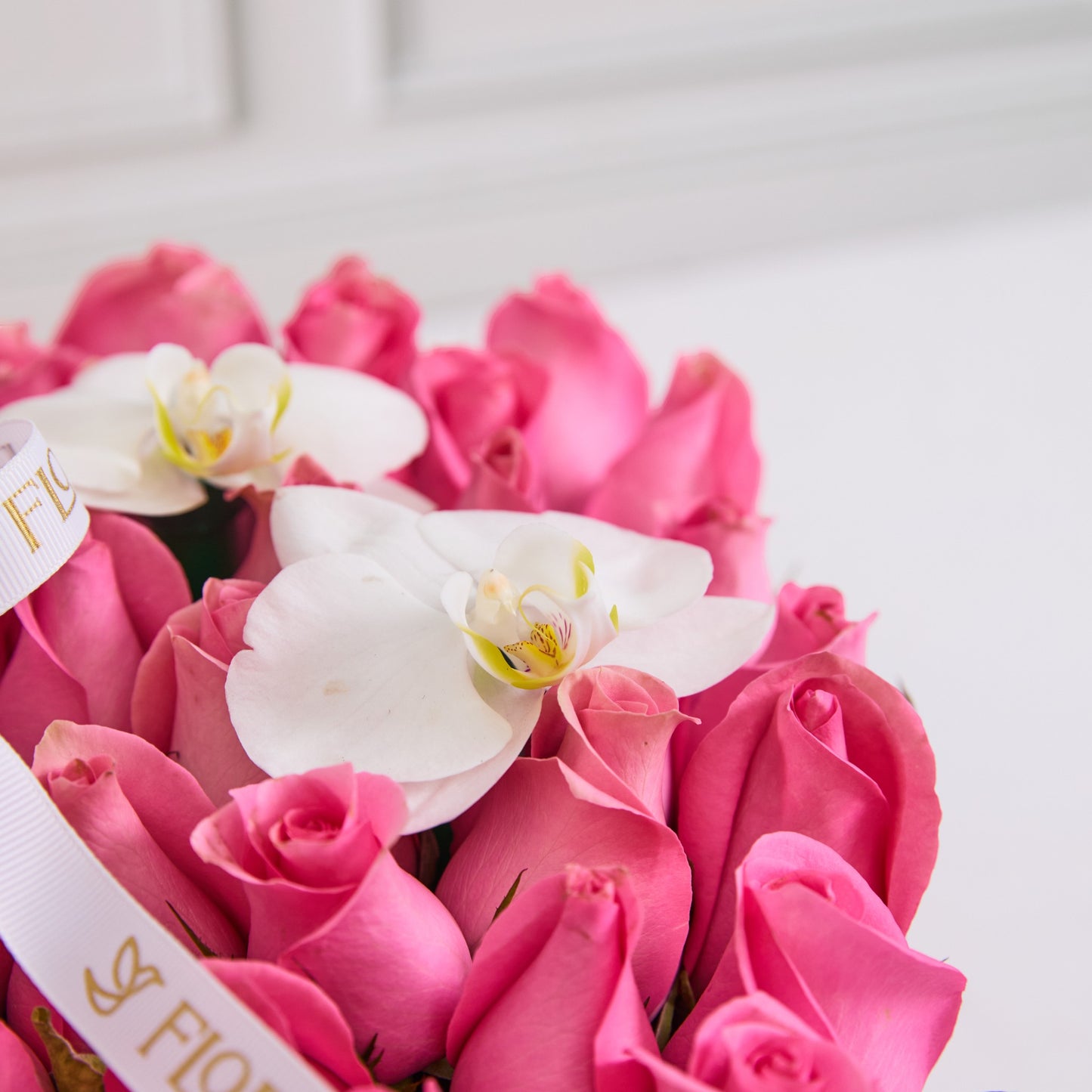 Corazón Rosado - Rosas