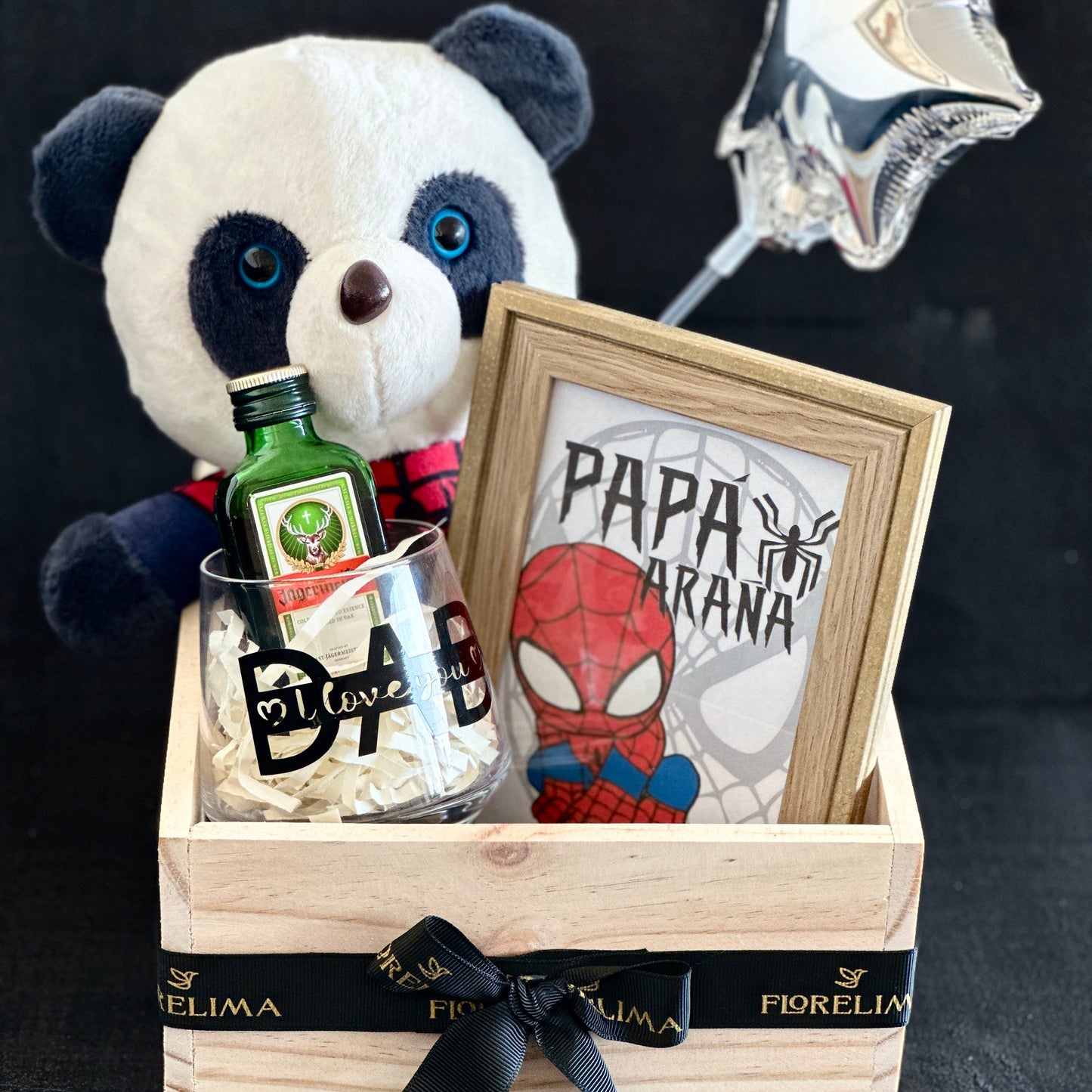 Set "Papá Araña" / Cuadro Personalizado