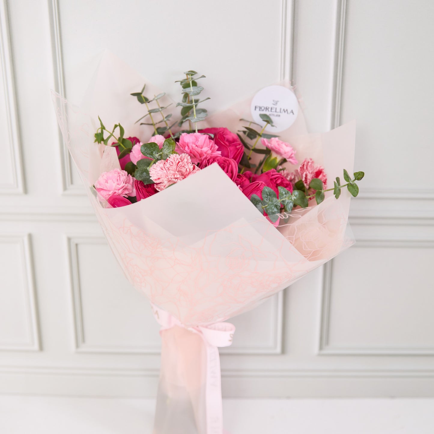 Ramo Mi Amor - Peonias y claveles