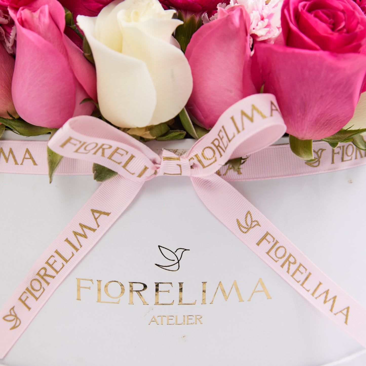 Box Premium de Rosas y claveles
