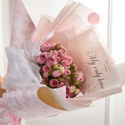 Ramo Mini Rosas Pink