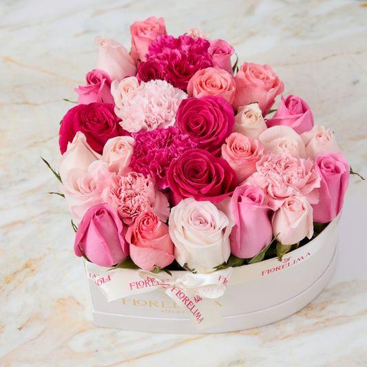 Box Flor Eterna - Mix de  Rosas