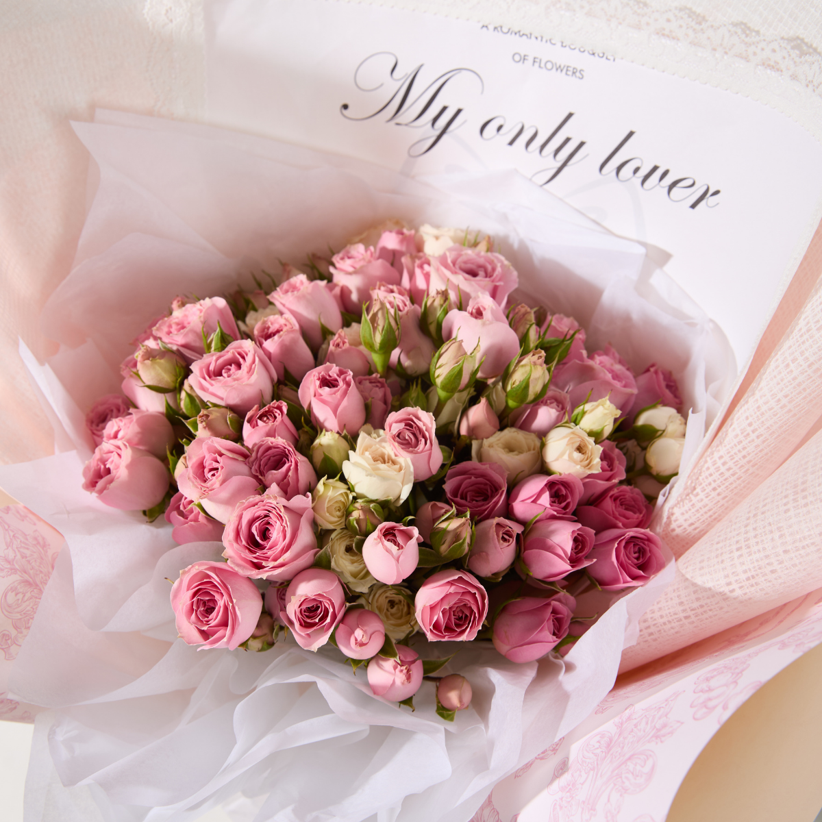 Ramo Mini Rosas Pink
