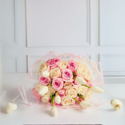 Ramo Tulips y Rosas