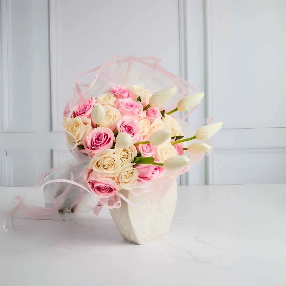 Ramo Tulips y Rosas