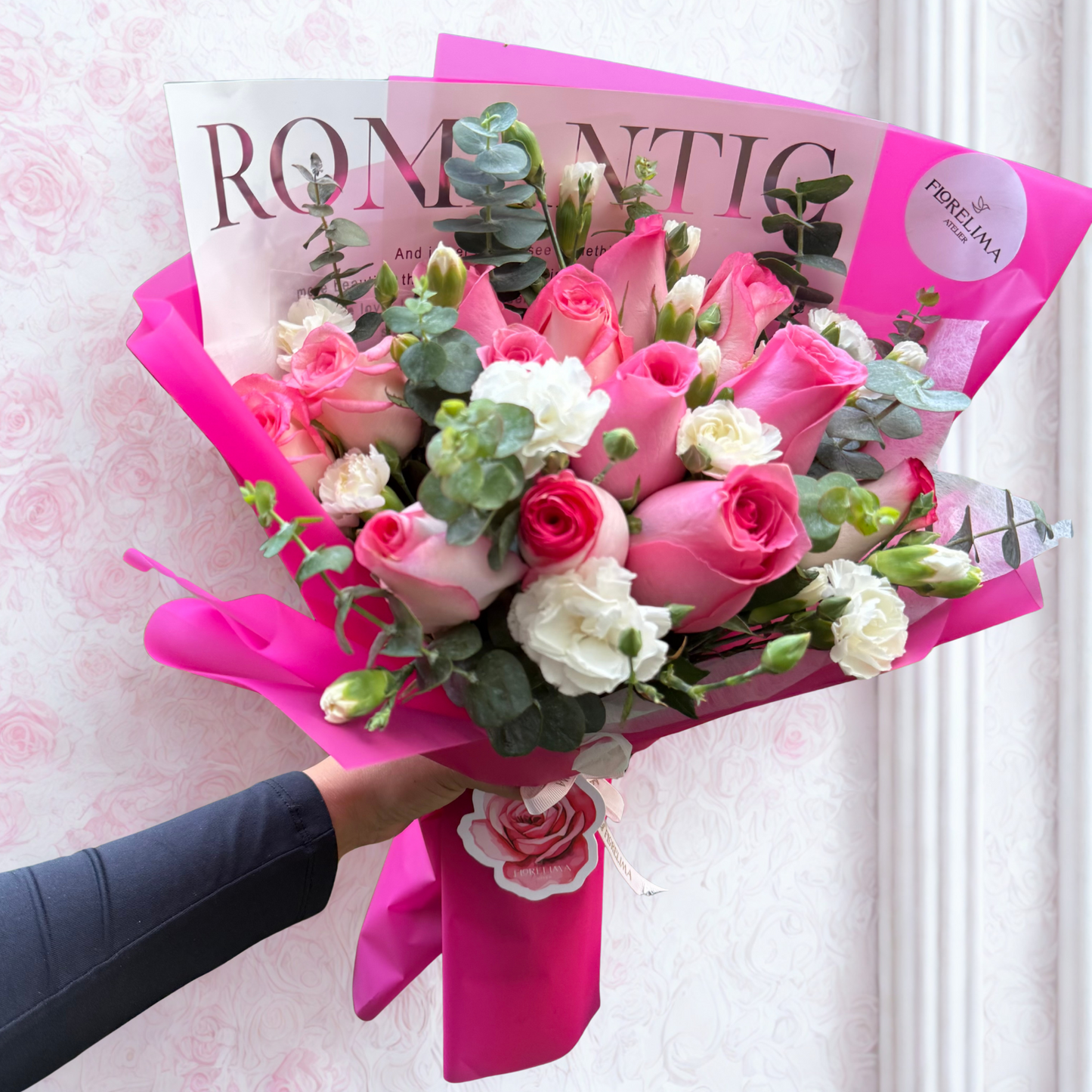 Ramo Ari: Mix de rosas y claveles