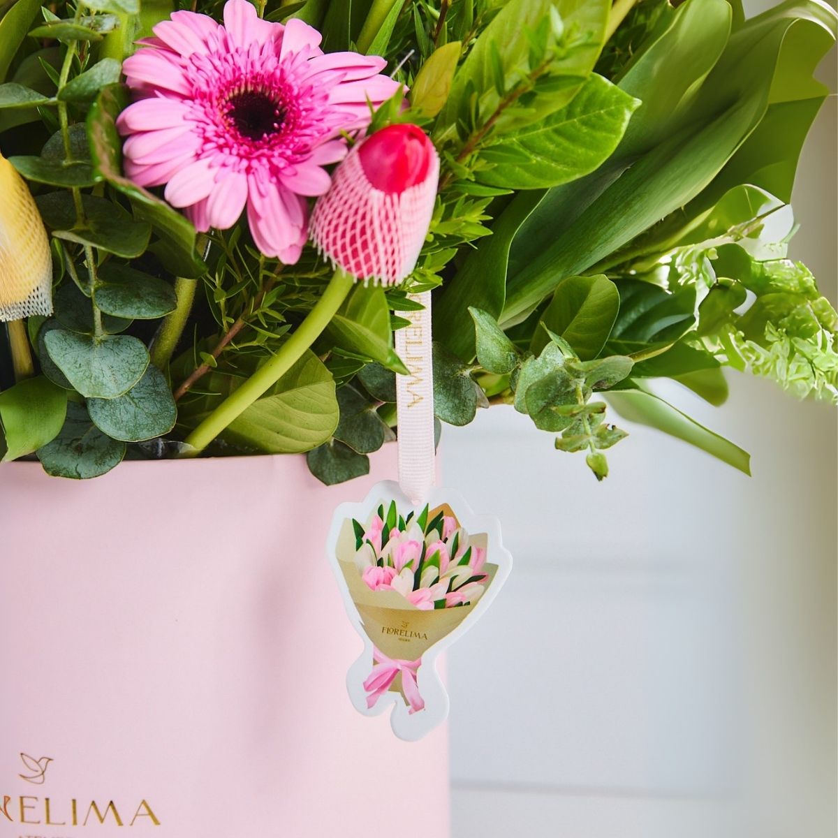 Box 20 tulipanes y Gerberas