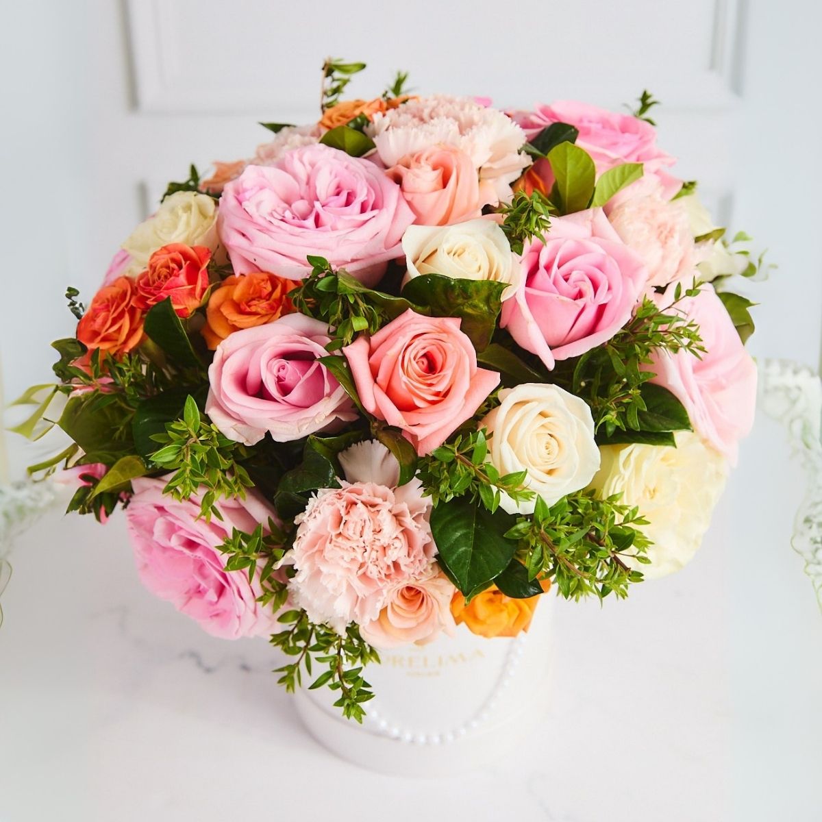 Box Dulzura de rosas de Jardín