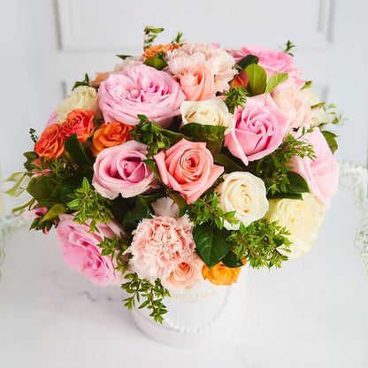 Box Dulzura de rosas de Jardín