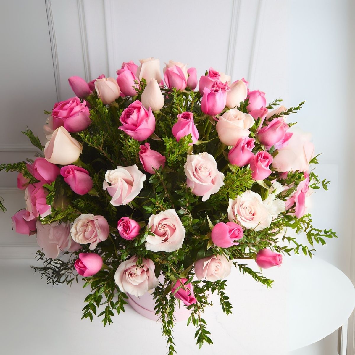 Box Rosas Rosadas Premium