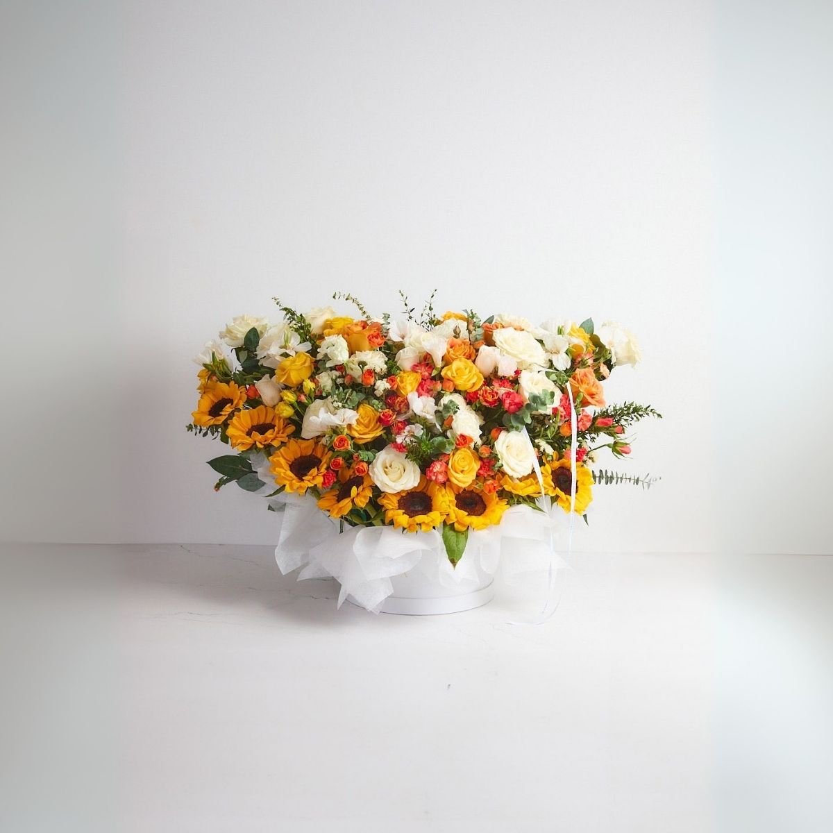 Box Girasoles Premium - Felicitaciones