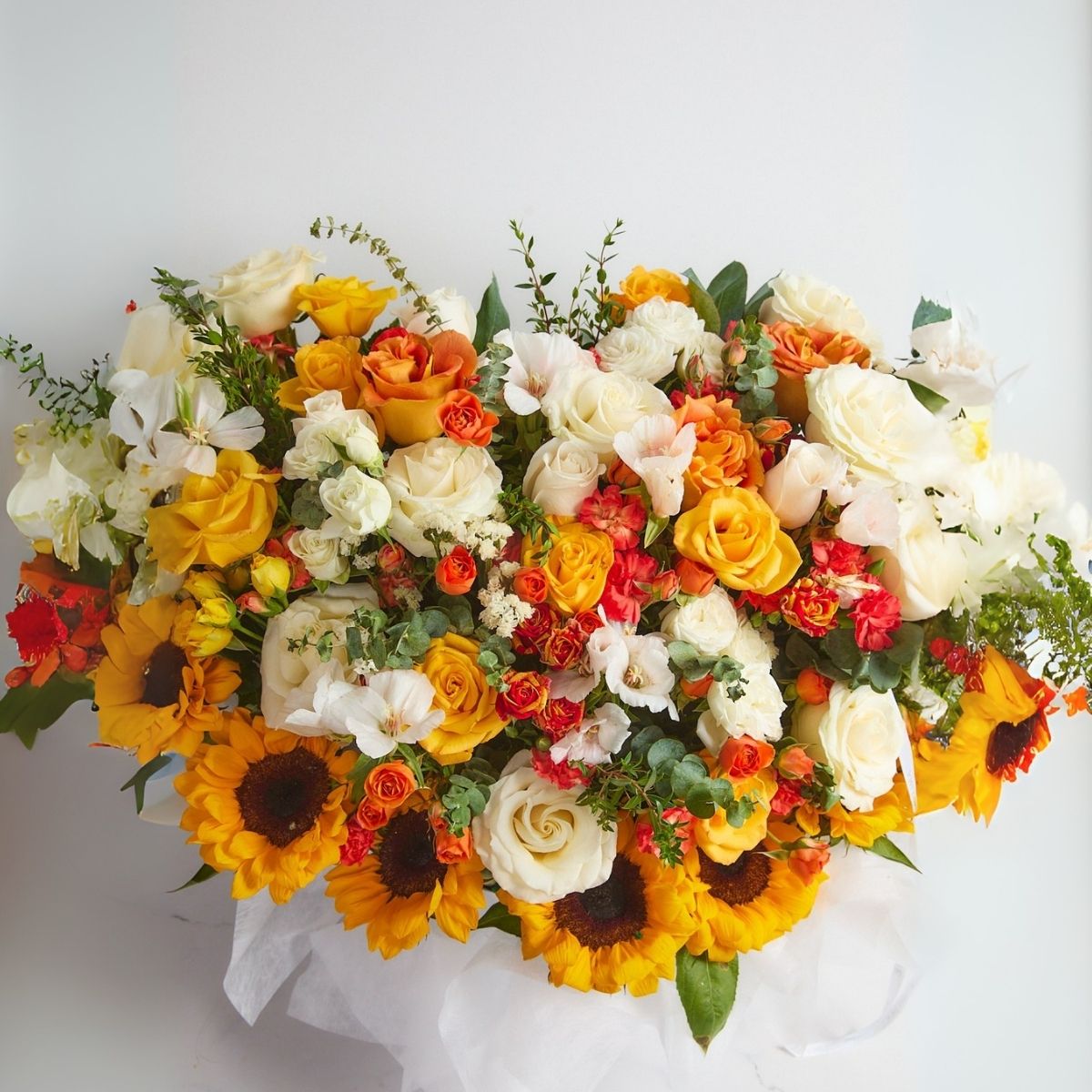 Box Girasoles Premium - Felicitaciones