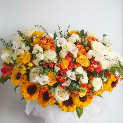 Box Girasoles Premium - Felicitaciones