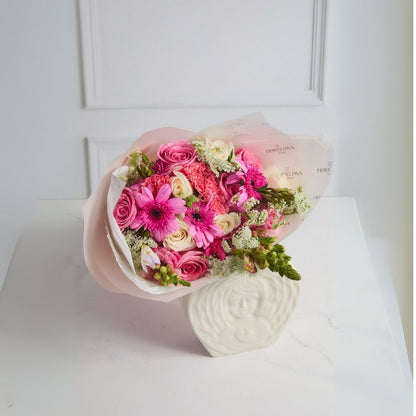 Ramo Ariana : Gerberas, dogo y rosas