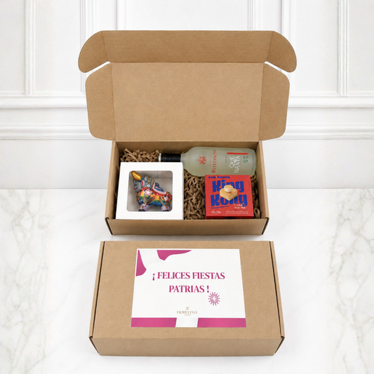 GiftBox Corporativo: Pisco Rotondo, Torito de Pucará y King Kong