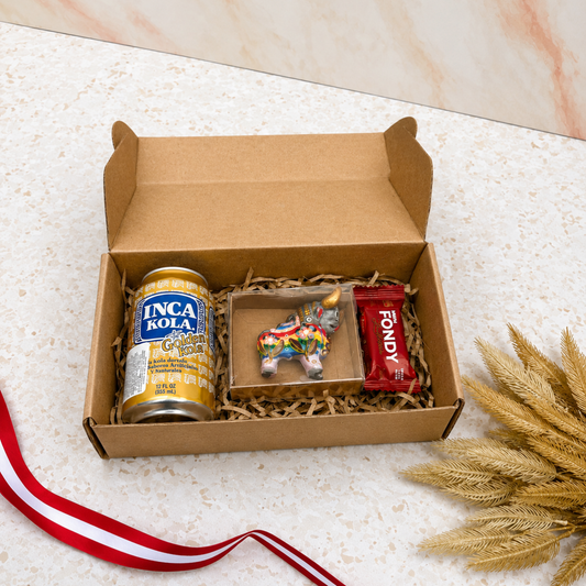 GiftBox Corporativo: Inca Kola, Torito de Pucará y Chocolate Fondy