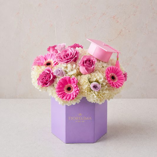 Box Lili - Flores Moradas