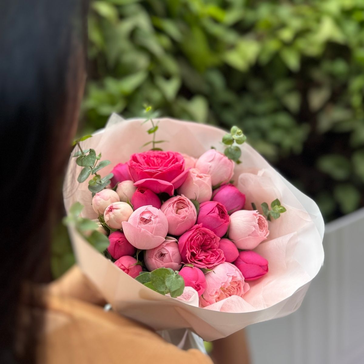 Ramo peonias love! ❤️  (Rosas inglesas)