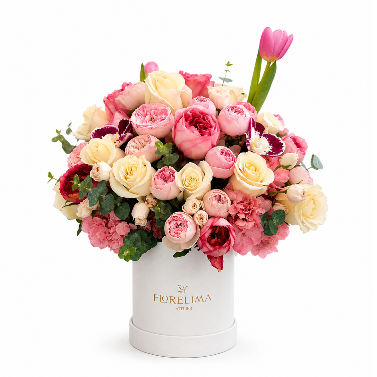 Box Étoile  Peonias - Rosas Inglesas