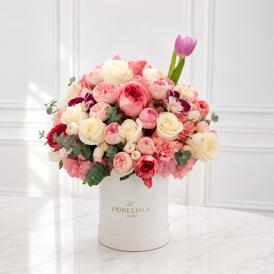 Box Étoile  Peonias - Rosas Inglesas