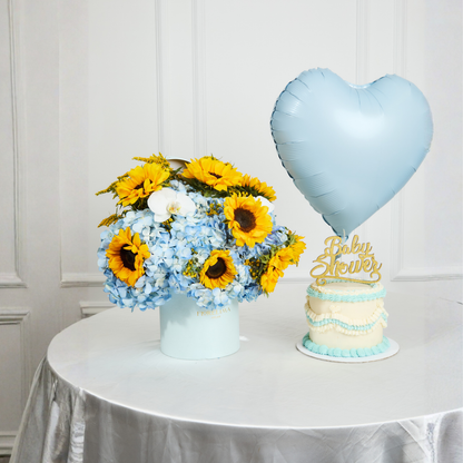 Pack Baby Shower con Girasoles
