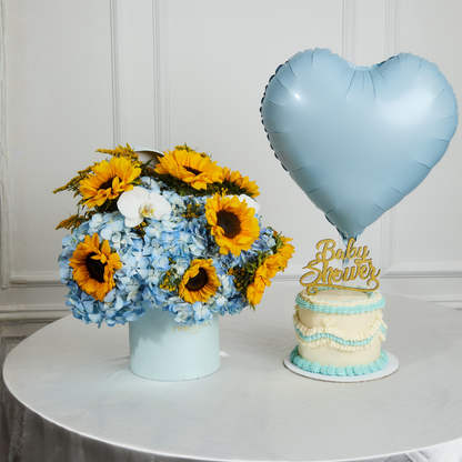 Pack Baby Shower con Girasoles