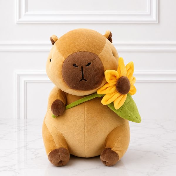 Capibara Girasol 🌻🤎
