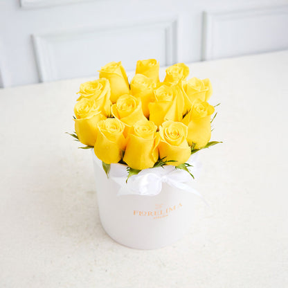 Mini Box Primaveral - rosas amarillas