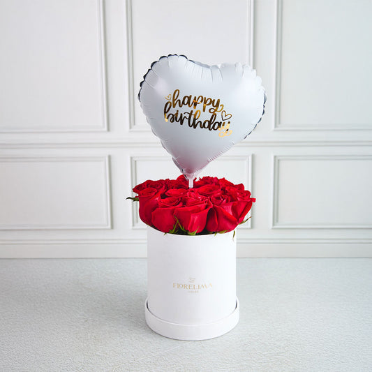 Mini Box Brilla en tu día: rosas premium