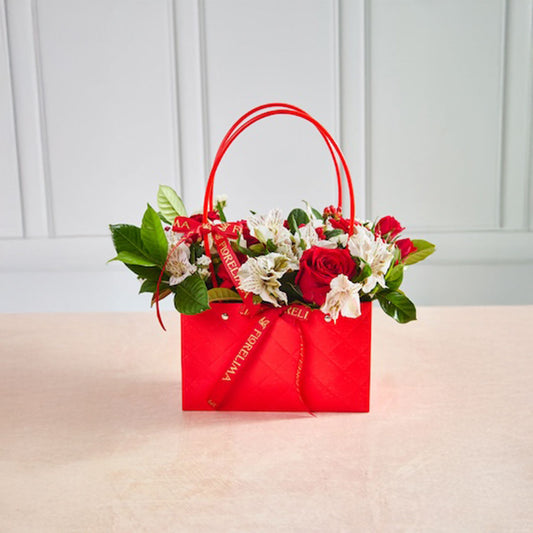 Box cartera roja