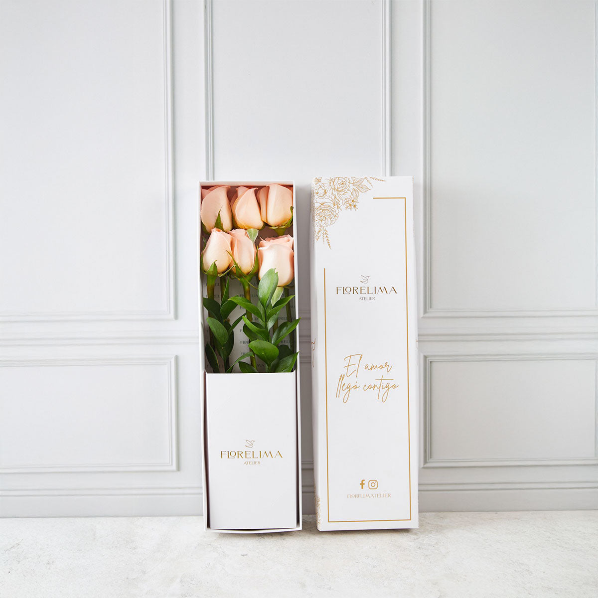 Caja 6 Rosas