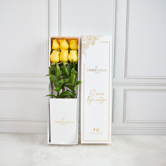 Caja 6 Rosas