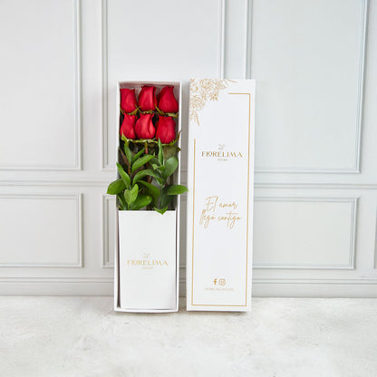 Caja 6 Rosas