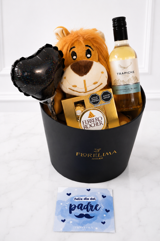 Box Trapiche y León Para Papá