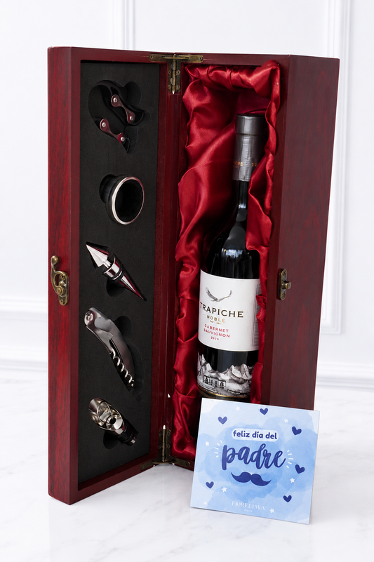 Caja Vino Trapiche Premium Para Papá