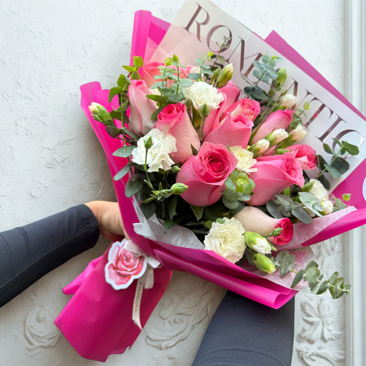 Ramo Ari: Mix de rosas y claveles