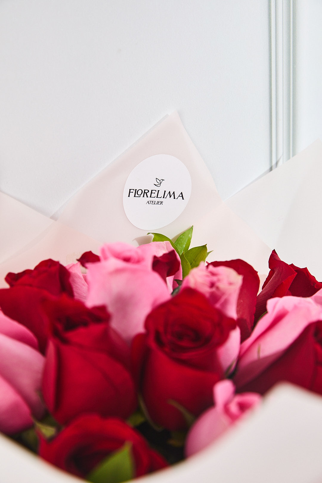 Ramo de 24 Rosas : Rojas y Rosadas