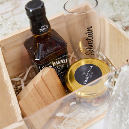 🥃 Box Jack & Snacks